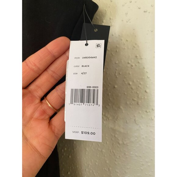 New with Tags - Liverpool Los Angeles Black Sleeveless Sheath Dress Size 4/27 - Picture 3 of 10